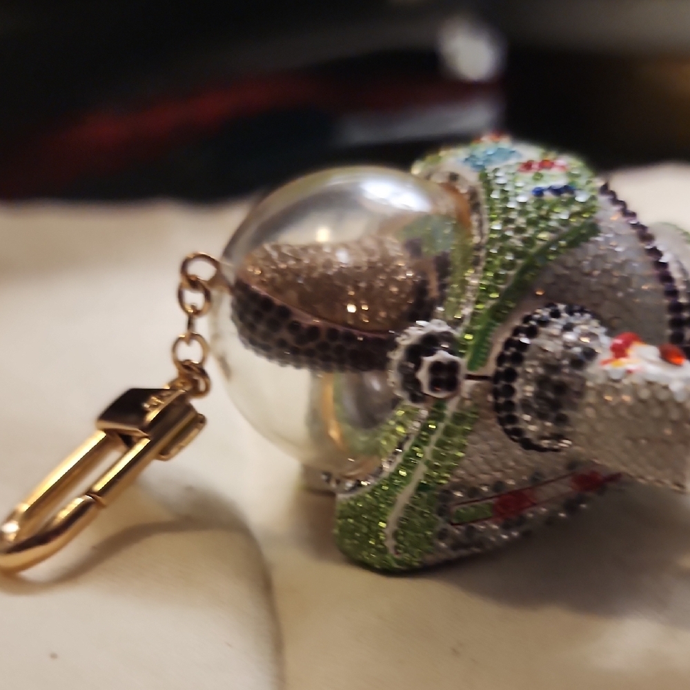 Crystal-Embellished Buzz Lightyear Bag Charm - Picture 5 of 6